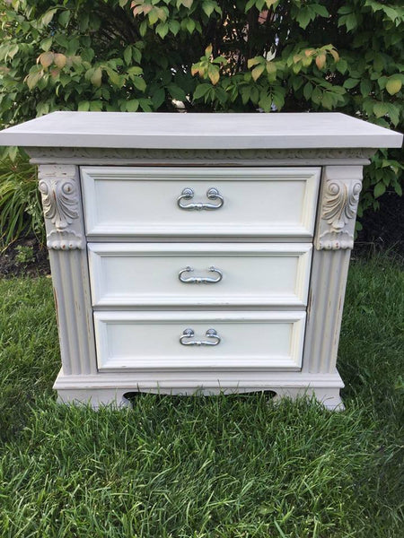 "Grainsack" Drawers with "Pebble Beach" cabinet.